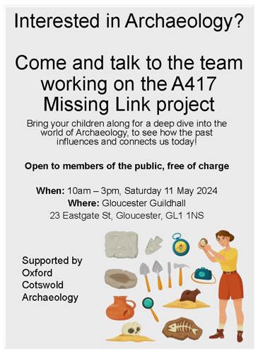 A417 Archaeology Open Day