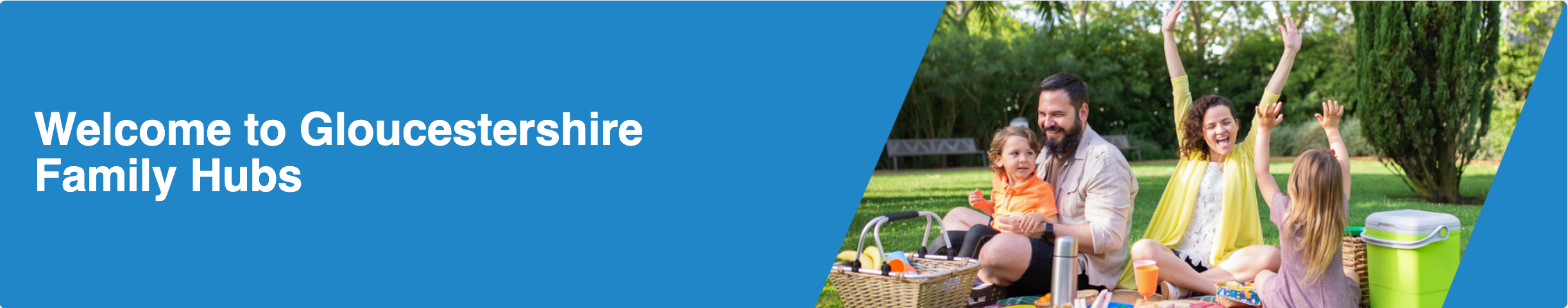 Go to the Gloucestershire Family Hubs website