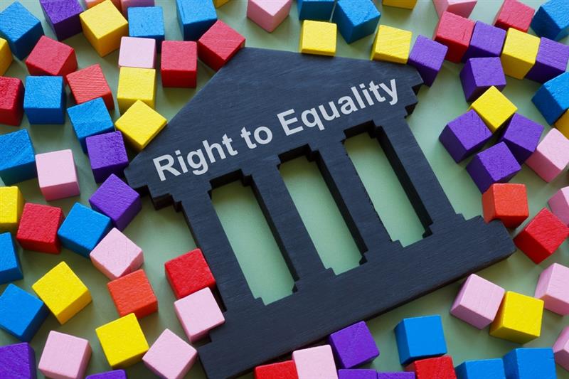 Colorful cubes and Right to equality sig