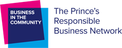 A logo for Business In the Community, The Prince's Responsible Business Network