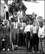 An photo of Windrush arrivals