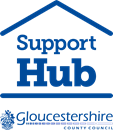 The Gloucester County Council Support Hub logo