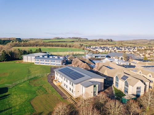 A photo of the Cotswold School