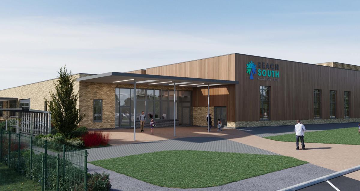Artist's Impression of the entrance at GAIL